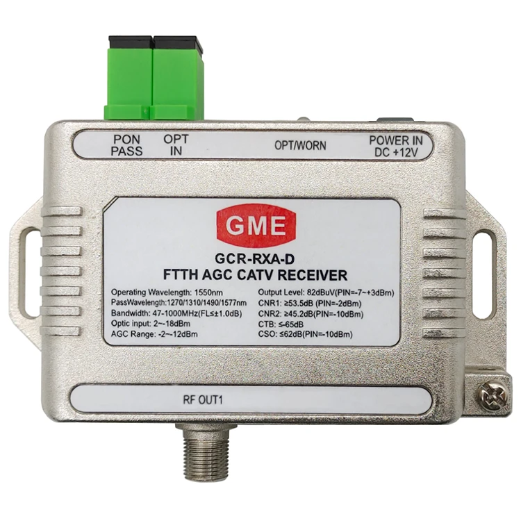 FTTH CATV MODTAGER