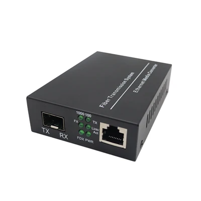 Fiber mediekonverter