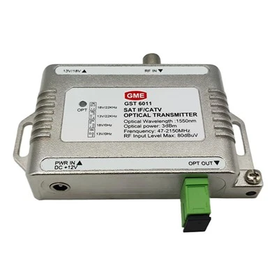 Satellit optisk sender